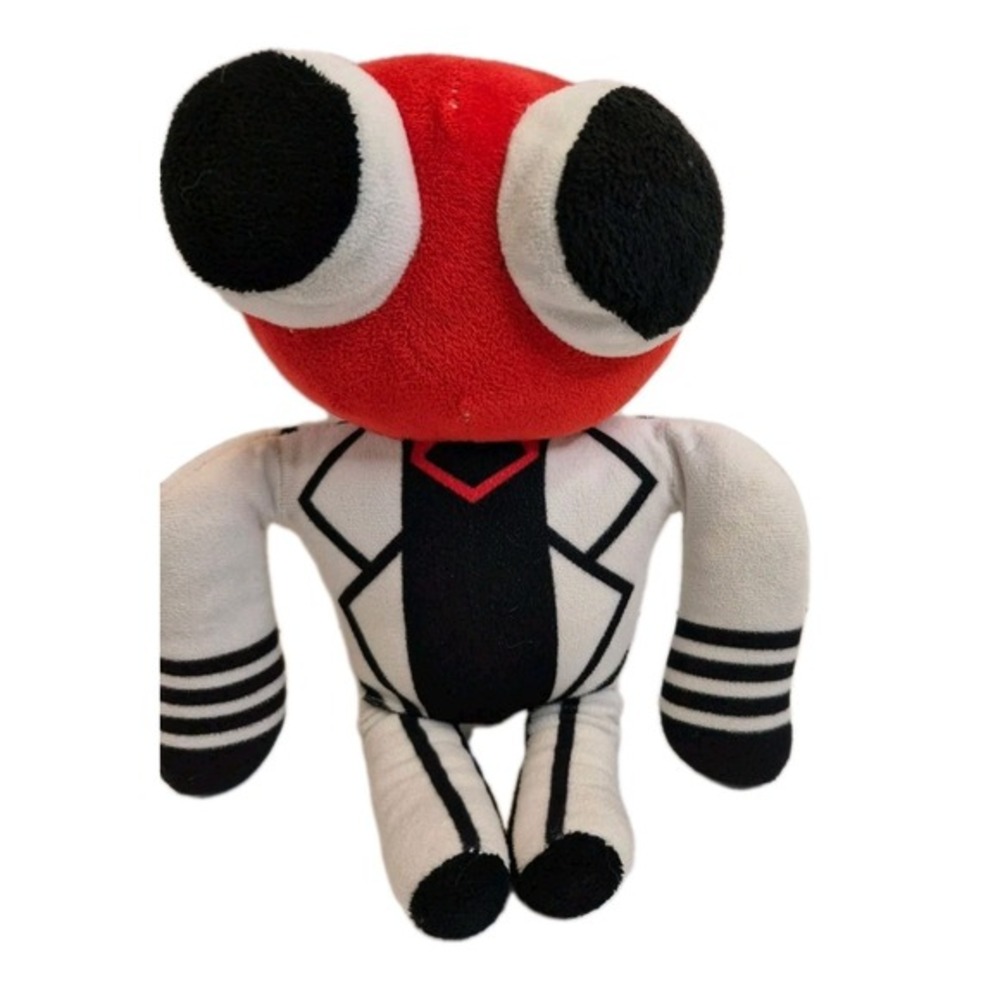 30cm Rainbow Friends Plush Toy Red Roblox Character Merch Soft Christmas‎ Gifts